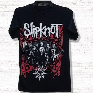 Slipknot Spencer’s Band Women’s Black Graphic T Shirt Size Small